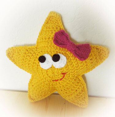 Kuschel Stern - Häkeln
