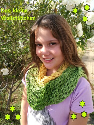 Einfacher Loop-Schal - Häkeln