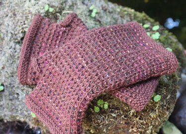 Boxgloves, Strickanleitung für Armstulpen