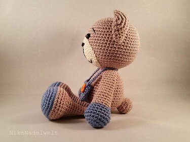 Häkelanleitung - Teddy Timmy - Häkeln