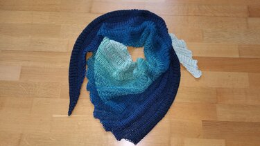 Strickanleitung Tuch Criss Coss