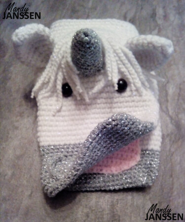 Einhorn Handpuppe - Bild 2