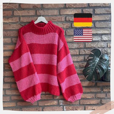 Onesize Sweater PEPE – Knitting Pattern | German & English