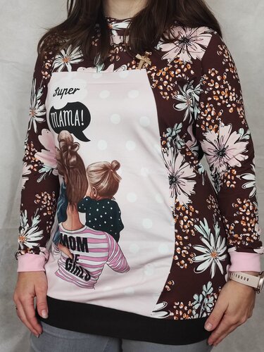 Damen-Hoodie Miss Moonie Gr. 34 - 54 inkl. A0 - Nähen