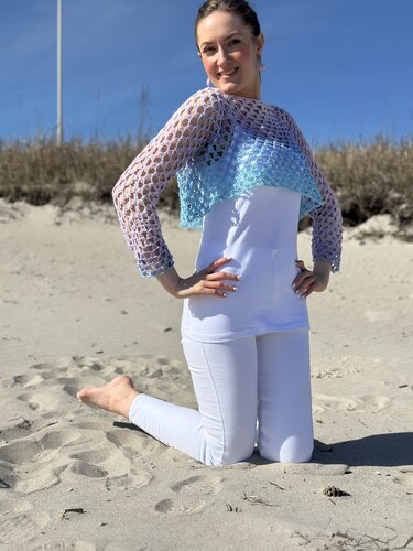 1-Bobbel- Crop Top “Spring Feelings” - Bild 6