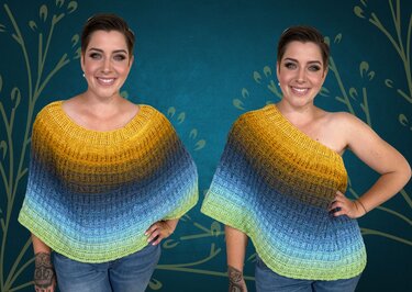 Häkelanleitung Poncho "APRIL LOVE"