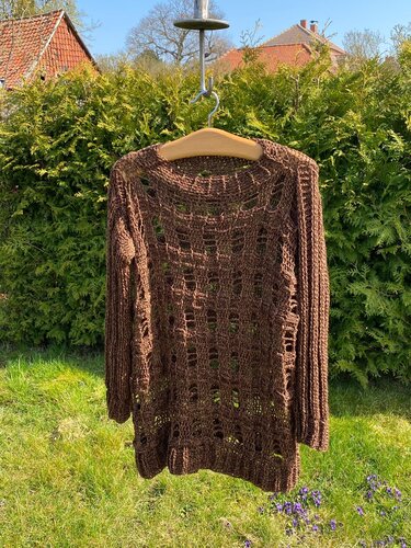 Häkelanleitung Pullover "SCHOKODÜNE"