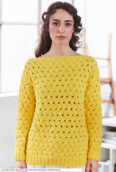 Pullover mit Flechtmuster - Bild 2