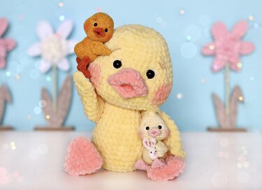 Häkelanleitung das kleine Entchen