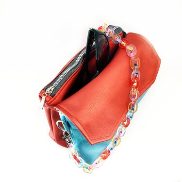 Anleitung Umhängetasche / Doppeltasche "Sanssouci" - Nähen