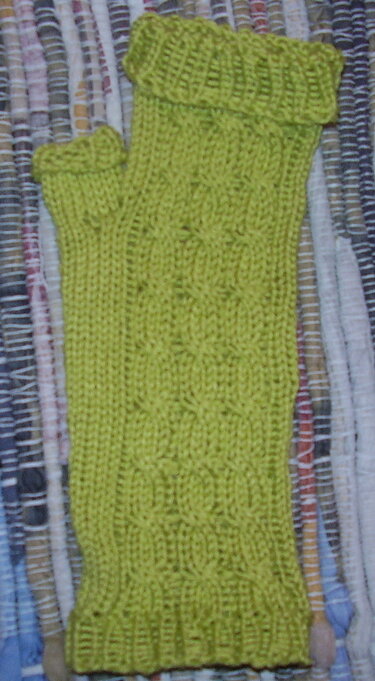 Fingerlose Handschuhe - Stricken