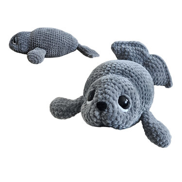 Häkelanleitung Robbe Robbin