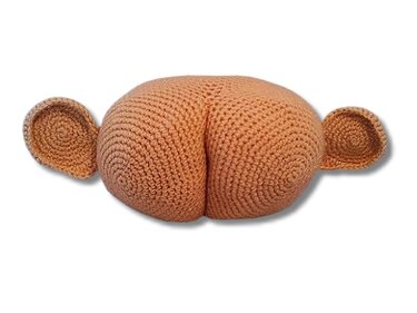 Häkelanleitung - "Arsch mit Ohren" - einfach