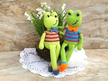 CRAZY FROGGY - Häkelanleitung Frosch
