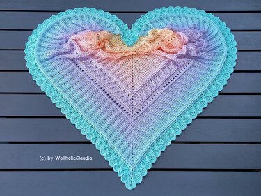 Häkelanleitung Tuch "Magic"