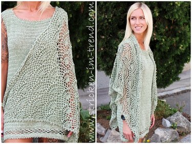 Häkelanleitung für Häkelkleid und Dreieckstuch | Duo VivaSummer #1