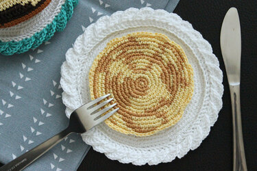 Häkelanleitung "Hübscher Teller"