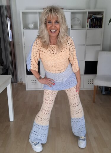 Pantaloni Häkelanzug - Pulli und Hose - Bild 3