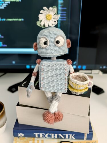Roboter - Amigurumi Häkelanleitung