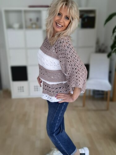 Pantonella Häkelpulli - Bild 6