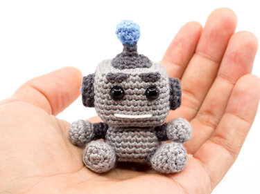 Amigurumi Mini Robot Crochet Pattern