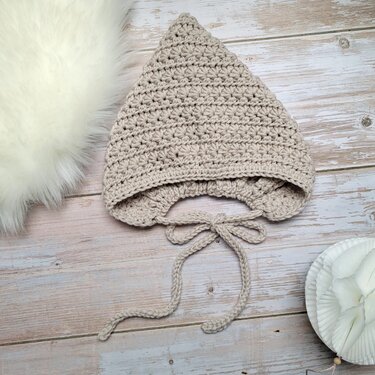 Wichtelmütze für Babys & Kinder, Häkelanleitung Sternchenmuster (deutsch)