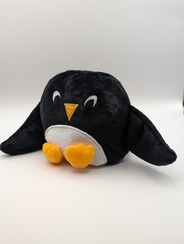 reversible cuddly toy "Krempeltier" penguin Level 1 - sewing instruction
