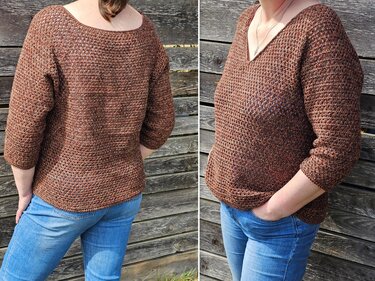 Häkelanleitung RVO Sommerpullover Newbie