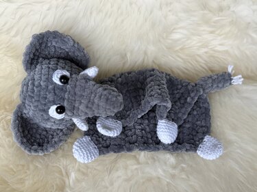 crochetpattern - Lovey Elephant "Emil"