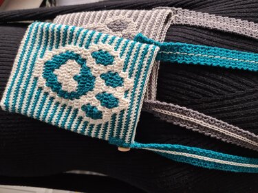 Häkelanleitung Tasche Dog-Love Mosaik Overlay