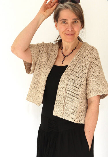 Cardigan, Jacket "Cassy" - Crochet Pattern