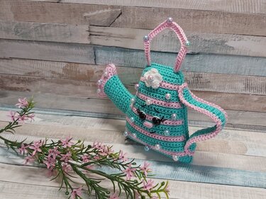 Häkelanleitung Gießkännchen "Tilda"