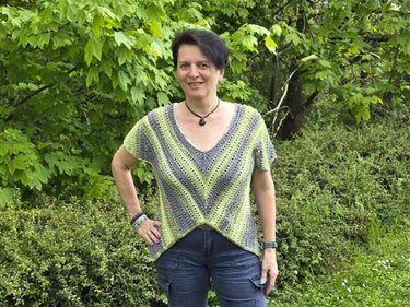 Sommerkarl Nr.3  zackig, luftig und leicht - Stricken