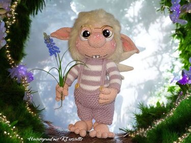 Häkelanleitung Elfie Engel