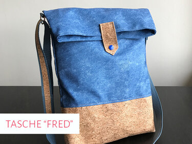 Schnittmuster & Nähanleitung - Umhängetasche "Fred"