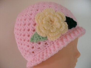Häkelanleitung Mütze "Lorena", #33