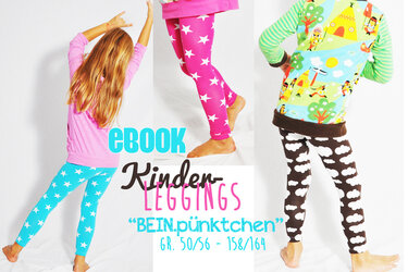 E-Book #55 - kids leggings "BEIN.pünktchen" - Nähen