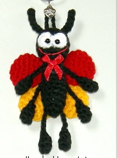 Taschenbaumler Schmetterling - Häkeln