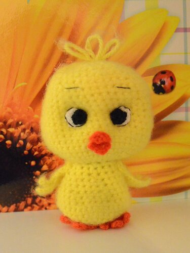 Häkelanleitung Küken