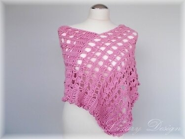 Häkelanleitung Stola/Cape S-XXXL- Luxury Design No.30 