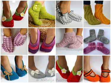 Socken Set - 10 Top Häkelanleitungen zum Sparpreis   