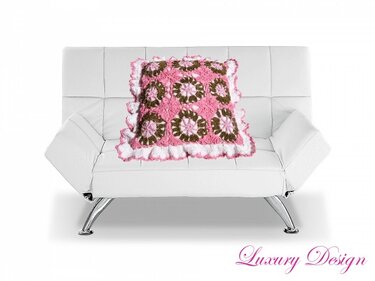 DIY Sommerkissen 40X40 und 80x80 cm Home Design No.5 - Häkeln