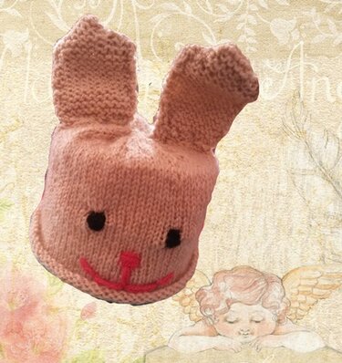 Strickanleitung Hasenmütze für Kinder (tragbar ab 5 Jahren)