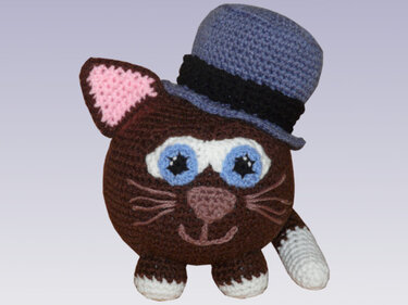 Häkelanleitung Cofie die Kuschelkatze