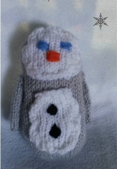 Strickanleitung Pinguin Pingi, 18 cm, schnell erstellt!