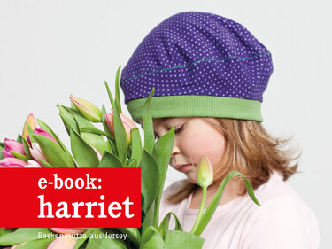 Harriet - asymmetrische Baskenmütze aus Jersey - Nähen