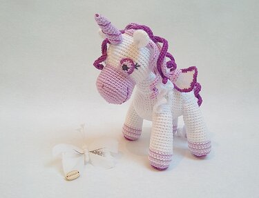 Häkelanleitung Einhorn Paulina