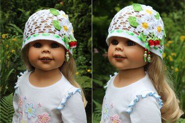 Strawberry Field Hat Crochet Pattern