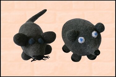 Häkelanleitung Maus »Karlchen« und »Theo«