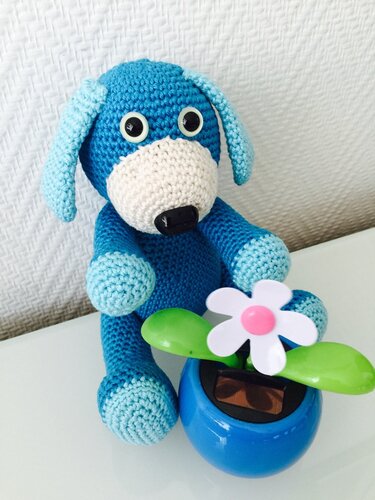 Crochet Pattern Dog Teddy Charles